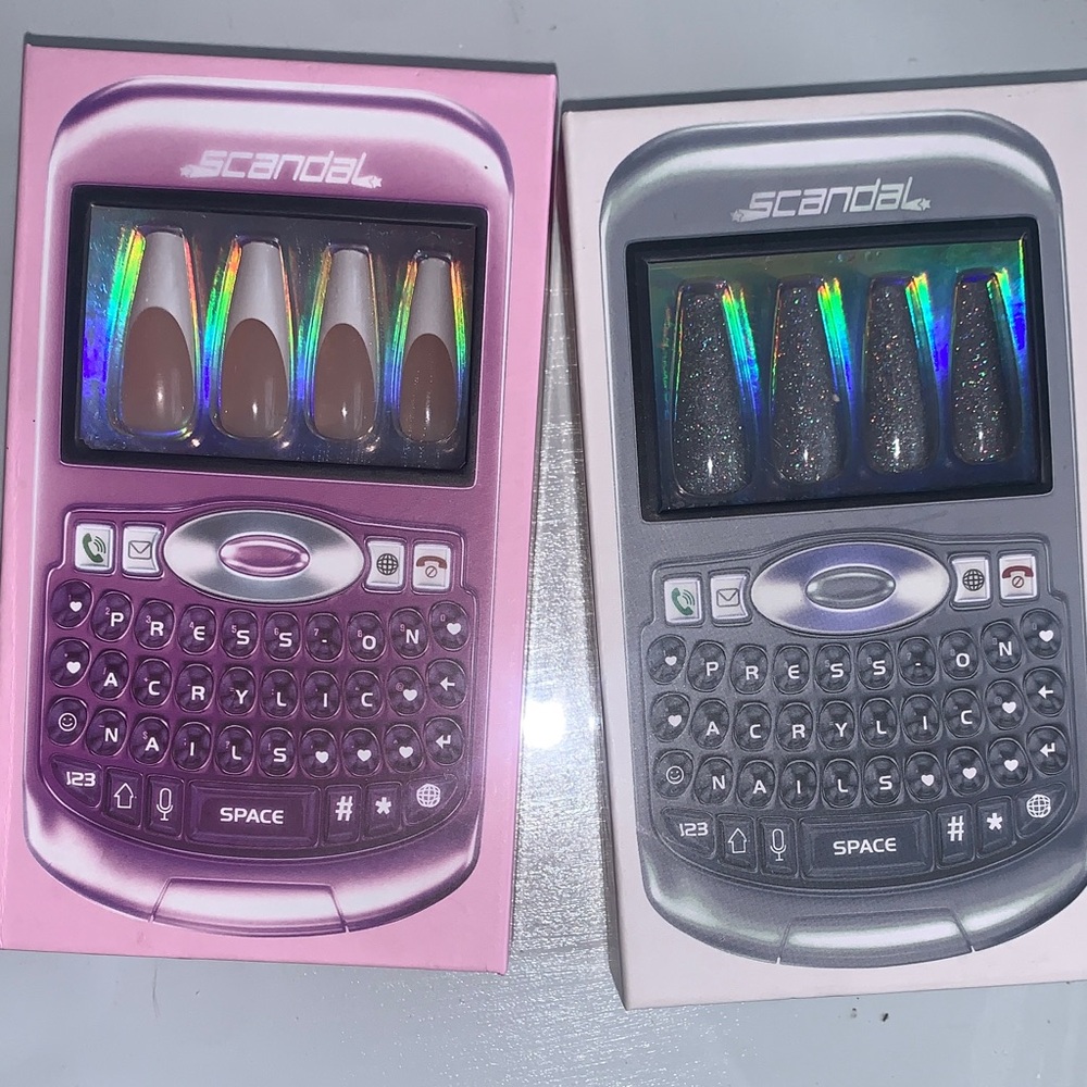 *NEW! 💅 BUNDLE* Scandal Beauty Nail Sets-Diamond Princess & Maneater 🔥 - Picture 2 of 9